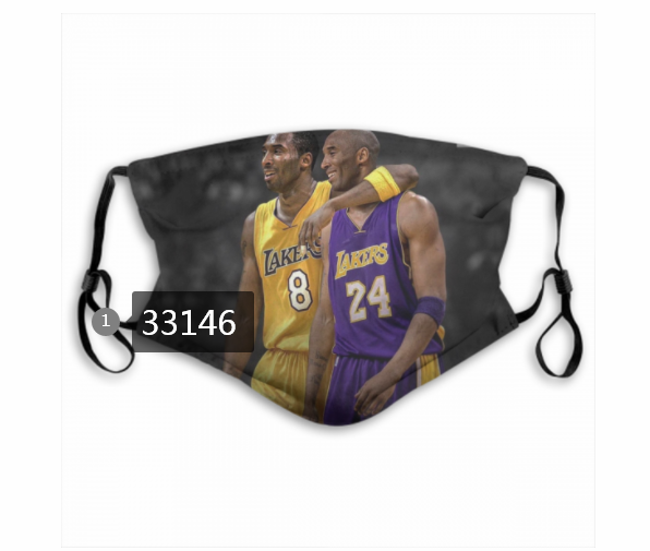 2021 NBA Los Angeles Lakers #24 kobe bryant 33146 Dust mask with filter->youth nfl jersey->Youth Jersey